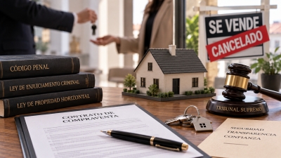Estafa inmobiliaria: prisión por ofrecer una vivienda pese a que la propietaria retiró el encargo de venta