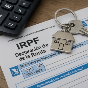 La reinversión en vivienda habitual se podrá desgravar en el IRPF hasta cuatro años después