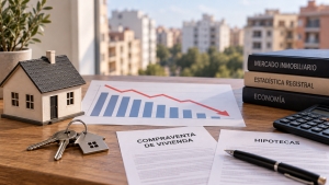 Registradores: la compraventa de vivienda cae un 7,7% en julio, el mayor descenso en más de dos años